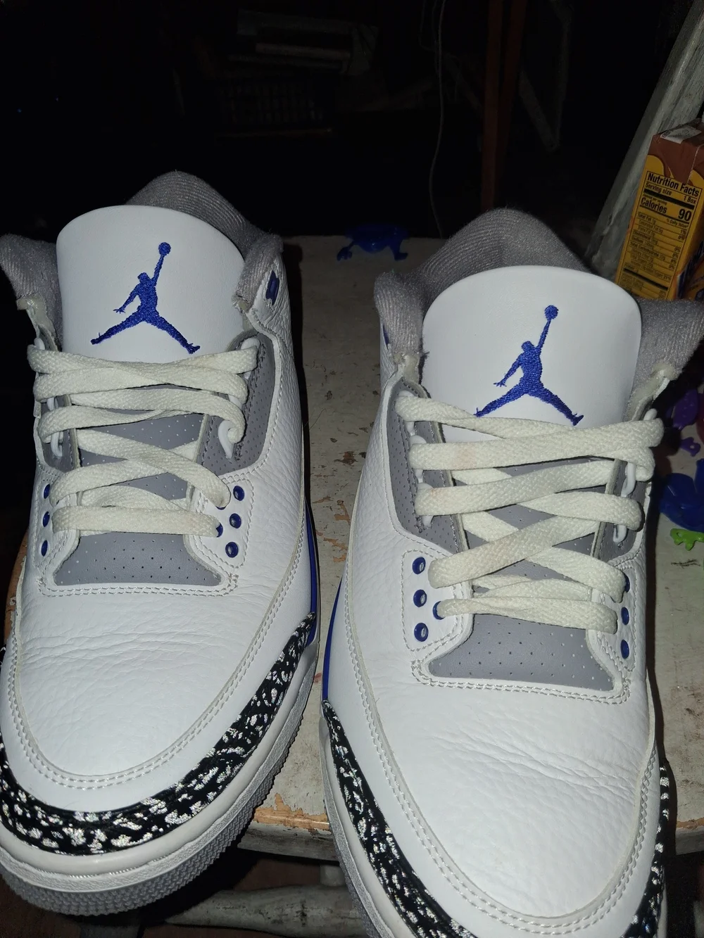 Jordan Air Jordan 3 Retro Box in Black, White, Blue